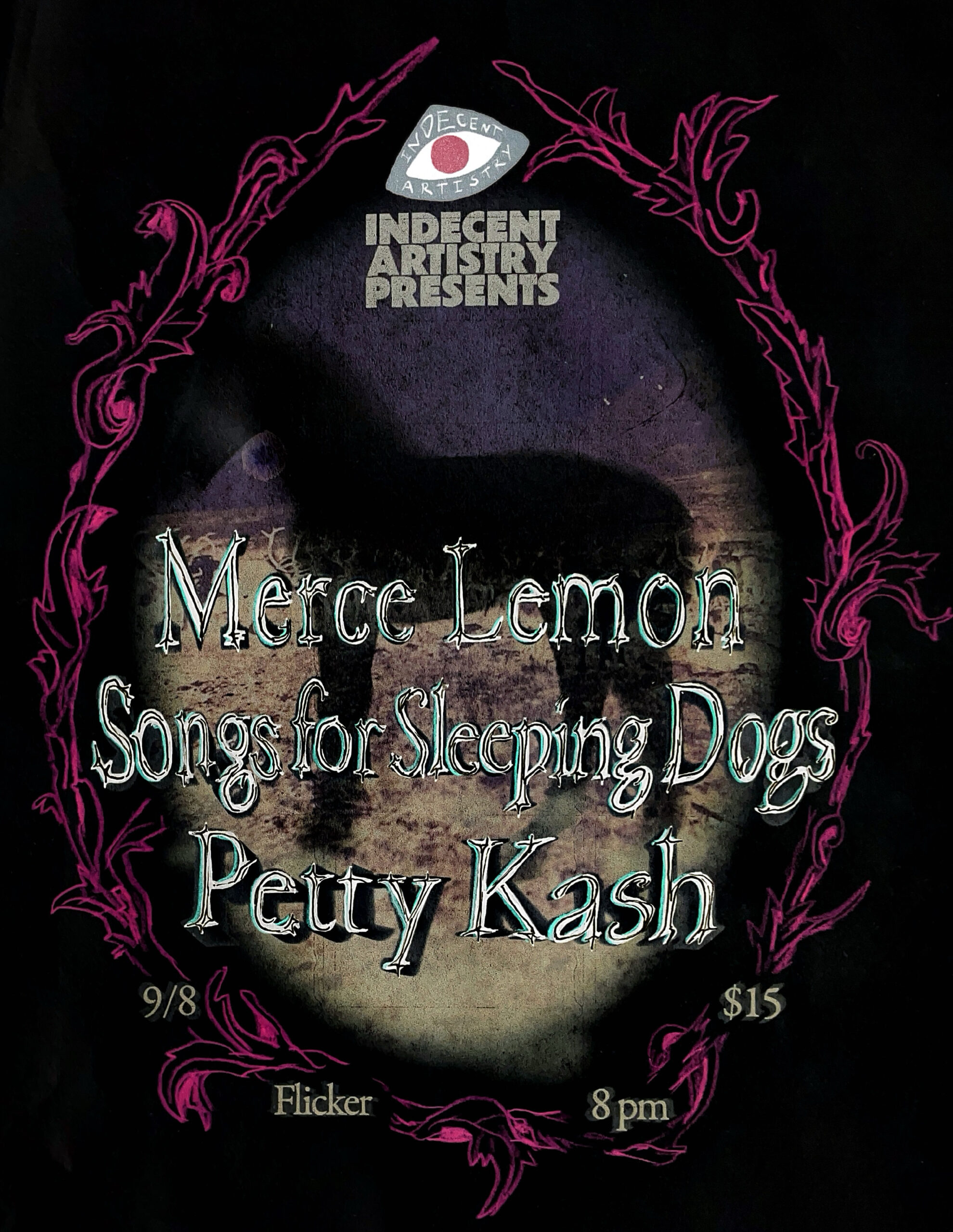 IA PRESENTS: MERCE LEMON w/ BEn Hackett and PEtty kash @ FLicker 9/8/25